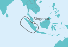 Itinerario del Crucero Singapur - Disney Cruise Line