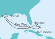 Itinerario del Crucero Estados Unidos (EE.UU.), Bahamas - Carnival Cruise Line