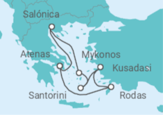 Itinerario del Crucero Grecia, Turquía - Con vuelos - Celebrity Cruises