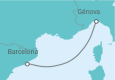 Itinerario del Crucero España - MSC Cruceros