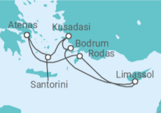 Itinerario del Crucero Grecia, Chipre, Turquía - Royal Caribbean