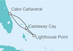 Itinerario del Crucero Estados Unidos  - Disney Cruise Line