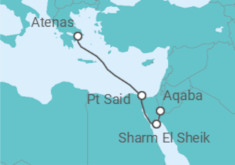 Itinerario del Crucero Egipto - Celestyal Cruises