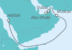 Itinerario del Crucero Omán, Emiratos Árabes - Celestyal Cruises