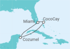 Itinerario del Crucero Caribe Occidental & Perfect Day - Royal Caribbean