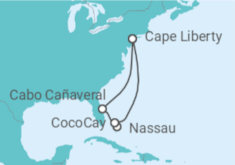 Itinerario del Crucero Bahamas & Perfect Day - Royal Caribbean