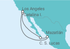 Itinerario del Crucero Cabo San Lucas, Mazatlan, Isla Catalina - Royal Caribbean