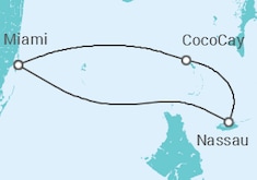 Itinerario del Crucero Bahamas & Perfect Day - Royal Caribbean