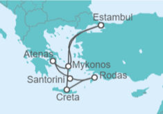 Itinerario del Crucero La Grecia que no te esperas I - Costa Cruceros