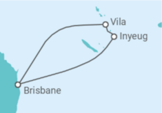 Itinerario del Crucero Vanuatu - Royal Caribbean