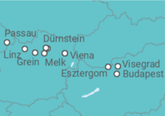 Itinerario del Crucero Cautivadoras capitales en Austria - Riverside