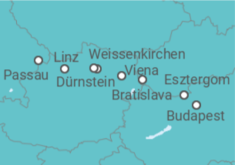 Itinerario del Crucero Día Nacional de Hungría y el pintoresco valle de Wachau - Riverside