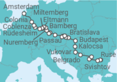 Itinerario del Crucero Danubio, Meno y Rin con todo detalle - Riverside