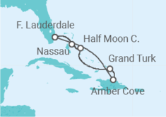 Itinerario del Crucero Bahamas - Holland America Line