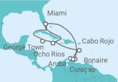 Itinerario del Crucero Islas Caimán, Jamaica, Bonaire - MSC Cruceros