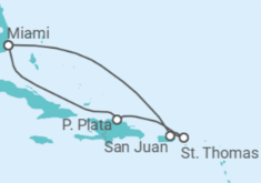 Itinerario del Crucero Puerto Rico, Islas Vírgenes - EEUU - Royal Caribbean