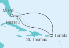 Itinerario del Crucero Vacaciones en Balmy Island - Oceania Cruises