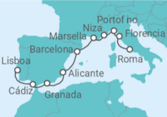 Itinerario del Crucero Invitación a Iberia - Oceania Cruises