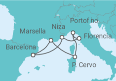 Itinerario del Crucero Un viaje de paisajes cautivadores y tesoros culturales - Explora Journeys