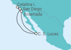 Itinerario del Crucero México - Royal Caribbean