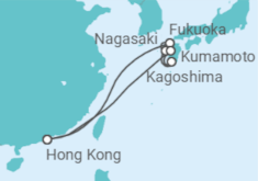 Itinerario del Crucero Japón - Royal Caribbean