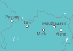 Itinerario del Crucero Austria - Riverside