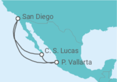 Itinerario del Crucero Riviera Mexicana: Cabo y Puerto Vallarta - NCL Norwegian Cruise Line