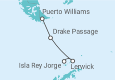 Itinerario del Crucero Chile - Silversea