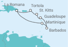Itinerario del Crucero Una inmersión en los colores - Costa Cruceros