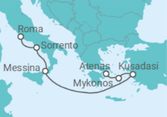 Itinerario del Crucero História y patrimonio - Regent Seven Seas