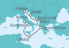 Itinerario del Crucero Viaja en el tiempo - Regent Seven Seas
