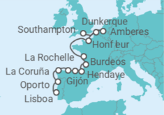 Itinerario del Crucero Pueblos de cuentos - Regent Seven Seas