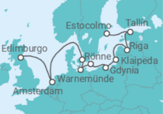 Itinerario del Crucero Herencia real - Regent Seven Seas