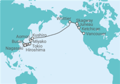 Itinerario del Crucero El este pintado - Regent Seven Seas