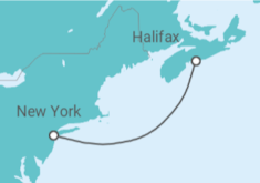 Itinerario del Crucero Canadá - MSC Cruceros