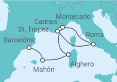Itinerario del Crucero Un viaje de sabores auténticos y costas deslumbrantes - Explora Journeys