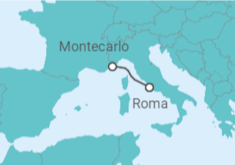 Itinerario del Crucero Un fin de semana de carreras diferente en el Gran Premio de Mónaco - Explora Journeys