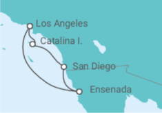 Itinerario del Crucero Sur de California y Ensenada: Edición Halloween - Virgin Voyages