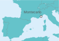 Itinerario del Crucero Un fin de semana de carreras diferente en el Gran Premio de Mónaco - Explora Journeys