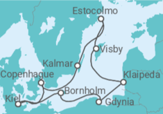 Itinerario del Crucero Lo más destacado del mar Báltico - Nicko Cruises