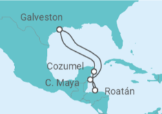 Itinerario del Crucero México, Honduras - MSC Cruceros
