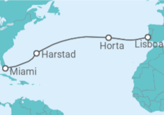 Itinerario del Crucero Portugal, Bermudas - Regent Seven Seas