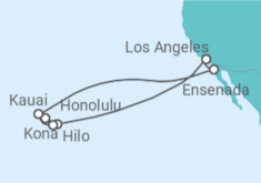 Itinerario del Crucero Islas Hawaianas - Princess Cruises
