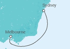 Itinerario del Crucero Australia - Carnival Cruise Line