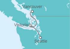 Itinerario del Crucero Canadá - Princess Cruises