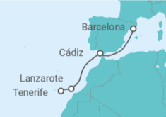 Itinerario del Crucero Islas Canarias - Explora Journeys