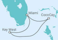 Itinerario del Crucero Estados Unidos (EE.UU.) - Royal Caribbean