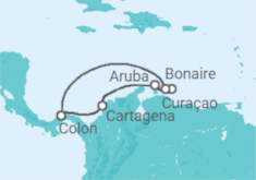 Itinerario del Crucero Caribe Sur - Royal Caribbean