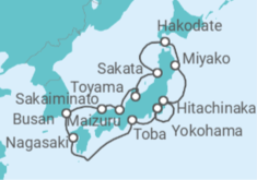 Itinerario del Crucero Círculo de Japón: Cerezos en Flor - Princess Cruises
