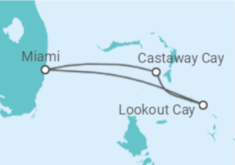 Itinerario del Crucero Estados Unidos (EE.UU.) - Disney Cruise Line